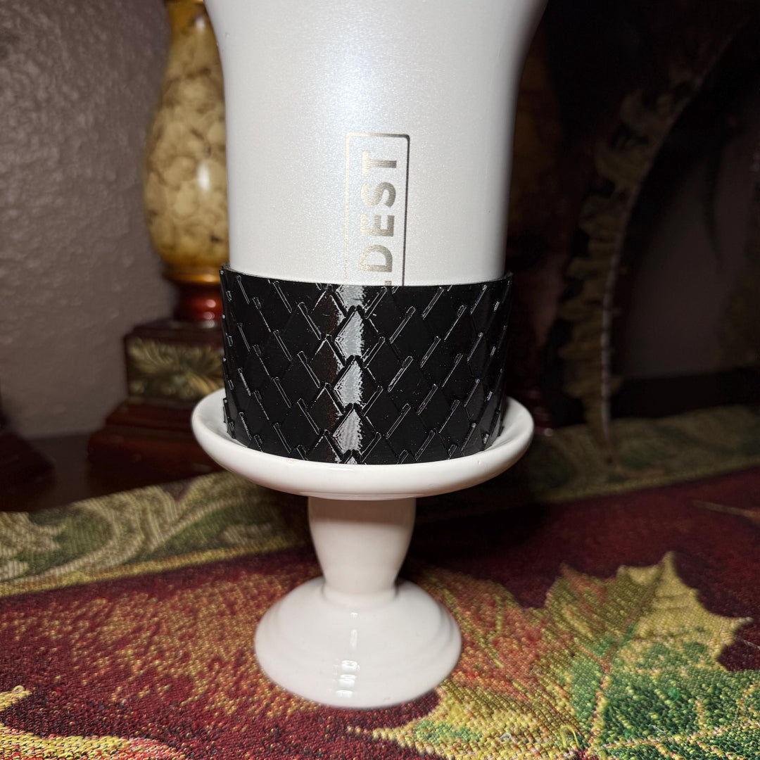 Dragon Scales Tumbler Boot, halo collar, fits your Stanley Coldest or Hydrojug Tumblers, Unique Gift