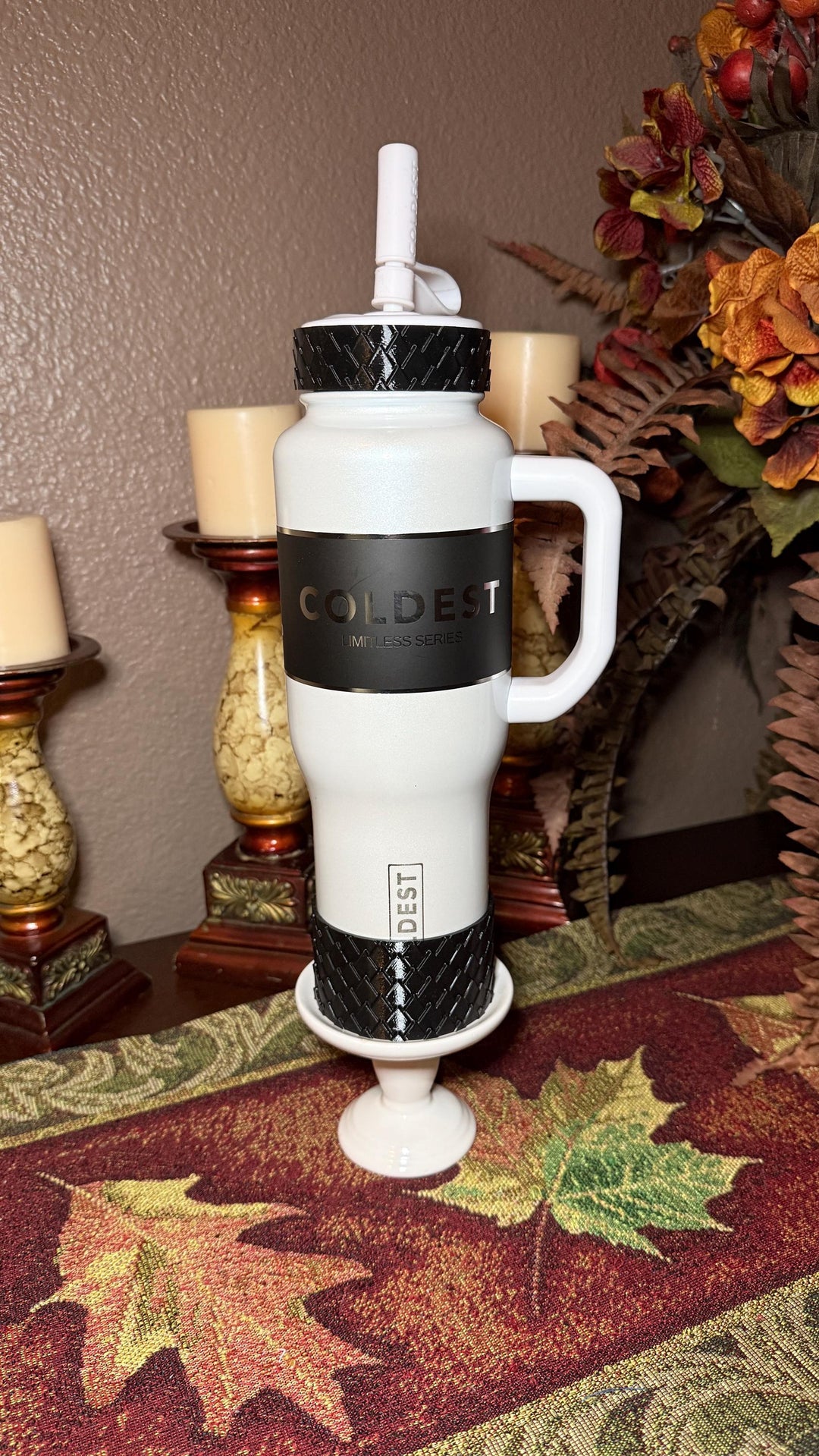 Dragon Scales Tumbler Boot, halo collar, fits your Stanley Coldest or Hydrojug Tumblers, Unique Gift