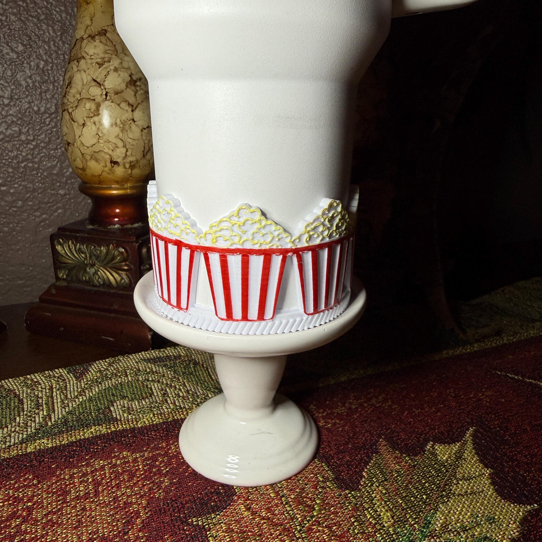 Popcorn Circus Tumbler Boot, Carnival Cup Protector, Fun Fair, Movie Night, Fit Stanley Hydrojug Coldest and others