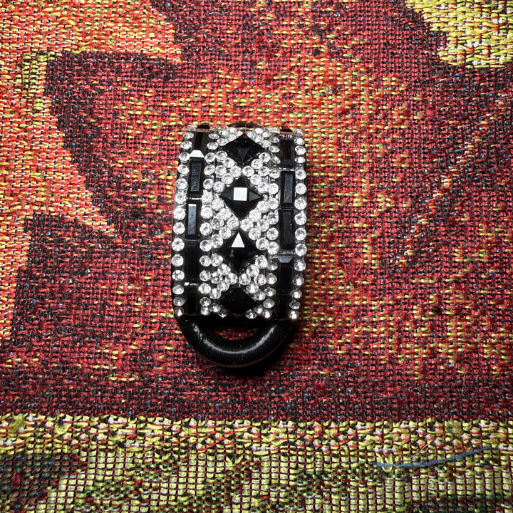 Elegant Black and Silver Rhinestone Royal Princess Accessories for Stanley and Coldest Tumblers, Queen Bling Fancy, Unique Gift