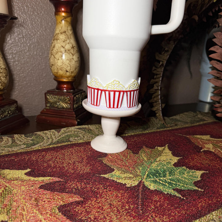 Popcorn Circus Tumbler Boot, Carnival Cup Protector, Fun Fair, Movie Night, Fit Stanley Hydrojug Coldest and others