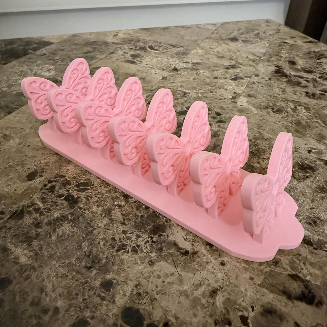 Pink Bow Cash Stuffing Tray, Cash Budget Organizer, Envelope Budgeting Money Sorter, Budgeting Desk Organizer,| 3D Printed Finance Gift