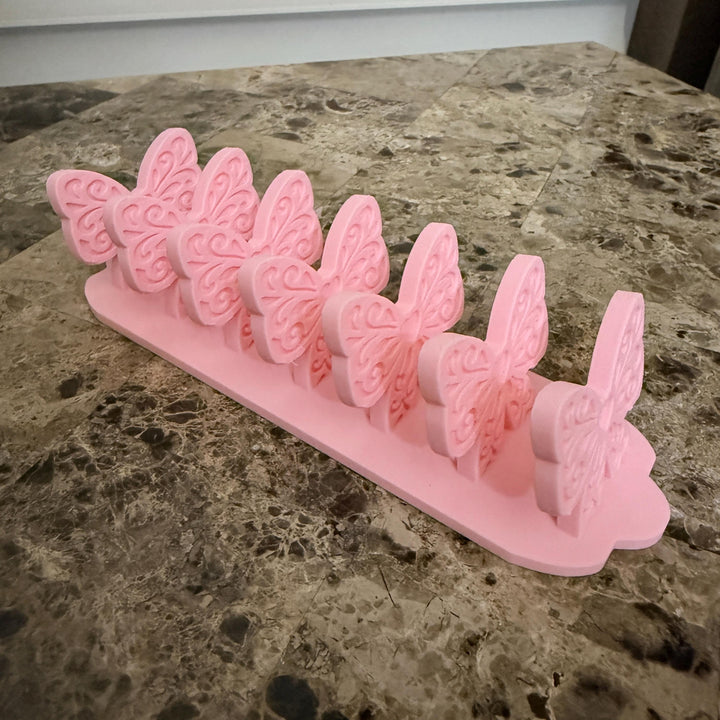 Pink Bow Cash Stuffing Tray, Cash Budget Organizer, Envelope Budgeting Money Sorter, Budgeting Desk Organizer,| 3D Printed Finance Gift