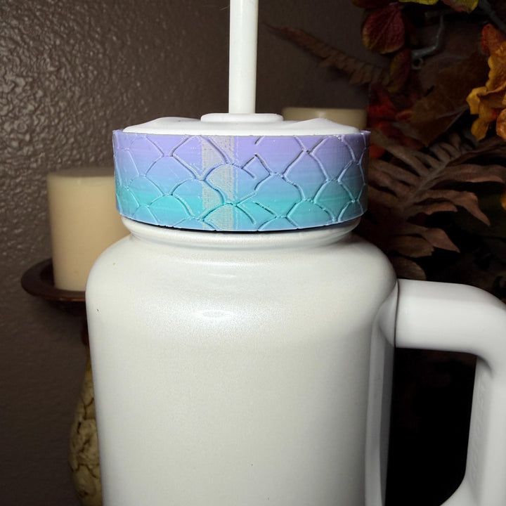 Mermaid Tail Tumbler Boot or Halo Sleeve, summer beach themed cup sleeve, Fit's Stanley HydroJug Coldest Tumblers, Protective Sleeve