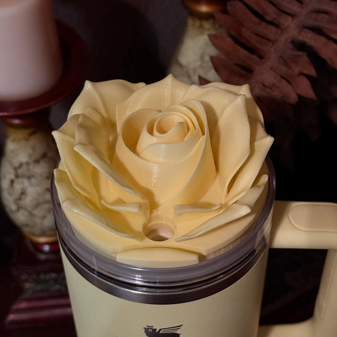 LSF Lemon Haze Floral Fancy Accessory Collection for Stanley tumblers, Unique Gift Hot Seller