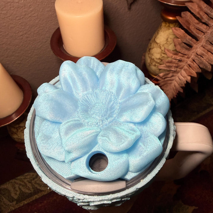 Blue Dream Wildflower Floral Fancy Accessory Collection for Stanley tumblers, Unique Gift Hot Seller