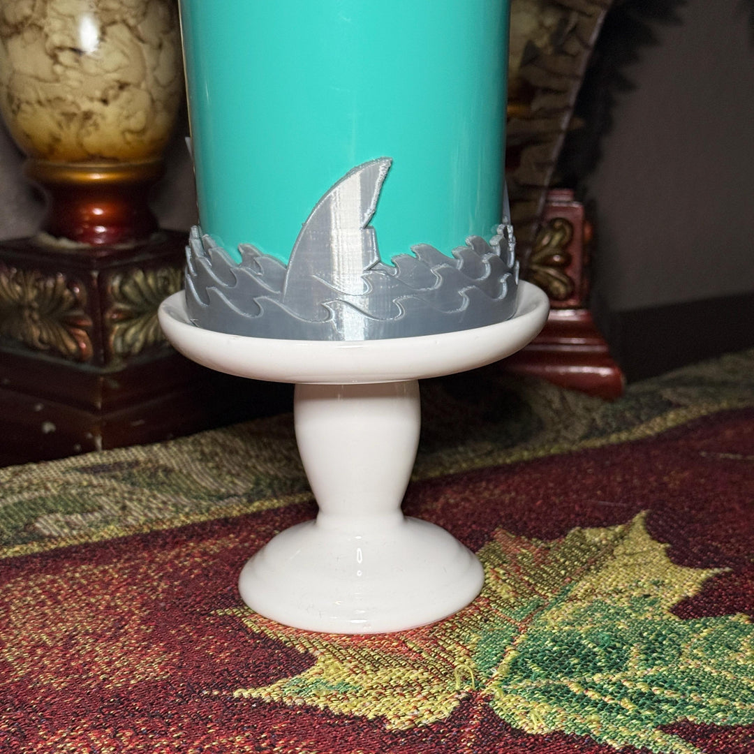 Shark Fin Tumbler Boot, Shark Week themed cup sleeve, Fit's Stanley HydroJug Coldest Tumblers and more, Protective Sleeve