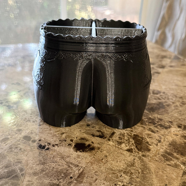 Lingerie Vanity Organizer, Corset Lace Makeup Organizer, Gothic Vanity Storage, Cosmetic Holder, multiple colors