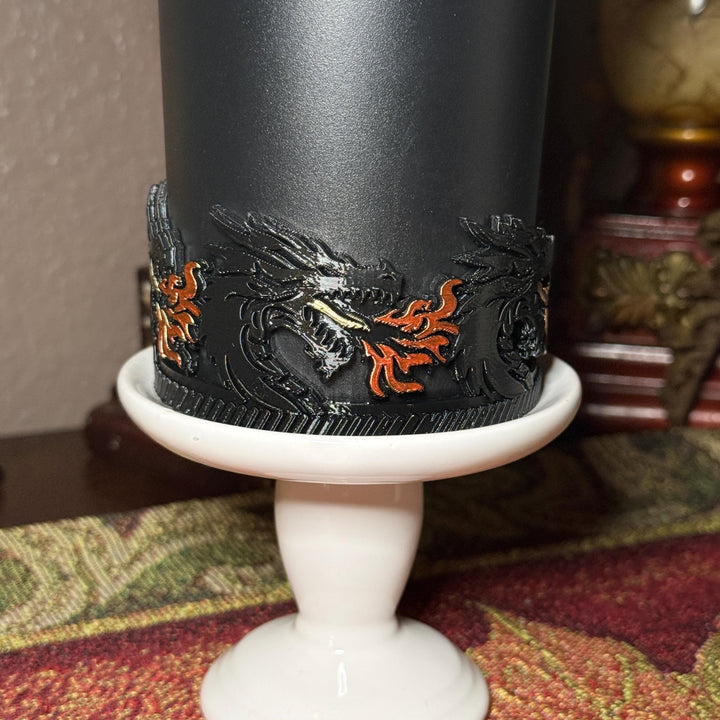 Fire breathing dragon Tumbler Boot, fits your Stanley Coldest or Hydrojug Tumblers, Unique Gift