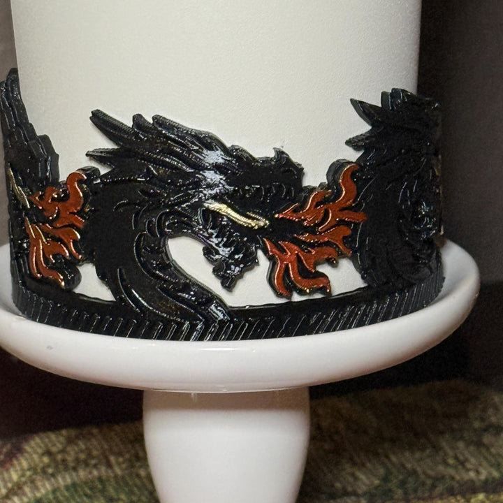 Fire breathing dragon Tumbler Boot, fits your Stanley Coldest or Hydrojug Tumblers, Unique Gift