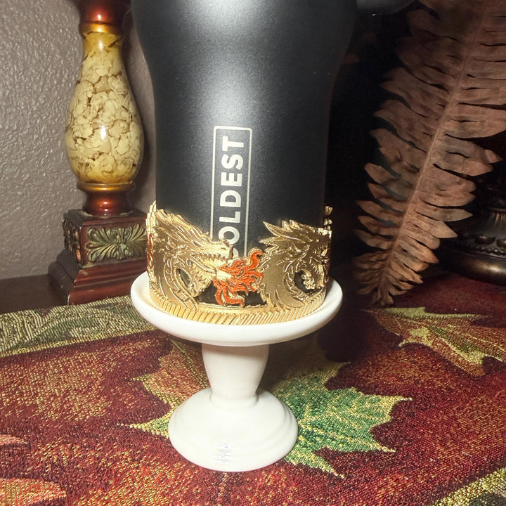 Fire breathing dragon Tumbler Boot, fits your Stanley Coldest or Hydrojug Tumblers, Unique Gift