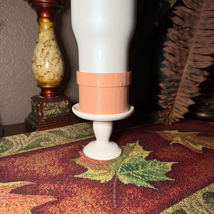Terracotta Pot Tumbler Boot, Soft Meadow, Spring Floral Flower Magnolia Daisy, fits Stanley, Coldest, HydroJug Owala and more.