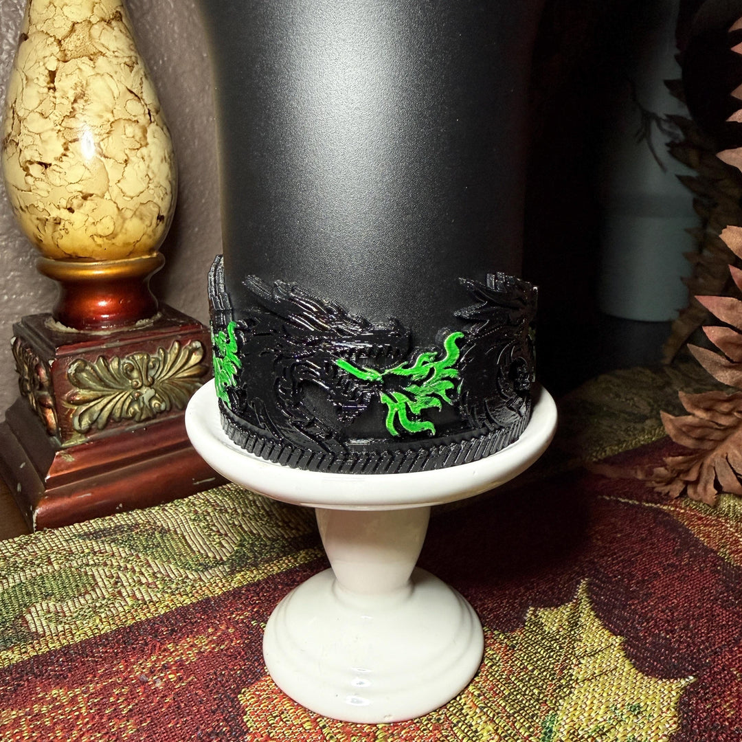 Fire breathing dragon Tumbler Boot, fits your Stanley Coldest or Hydrojug Tumblers, Unique Gift