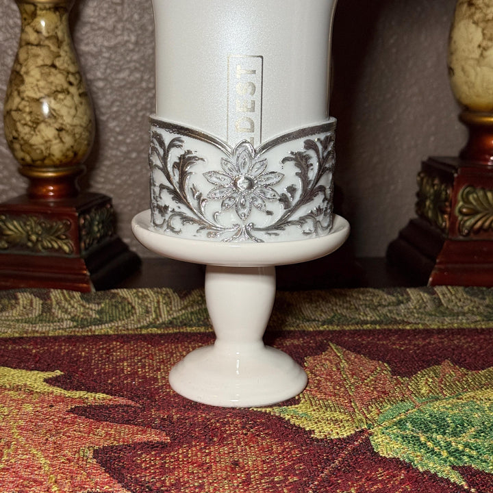 Elegant Pink and Silver Fancy Lace Tumbler Boot, Halo or lid collar Accessory Collection for tumblers, Stanley and Coldest accessories