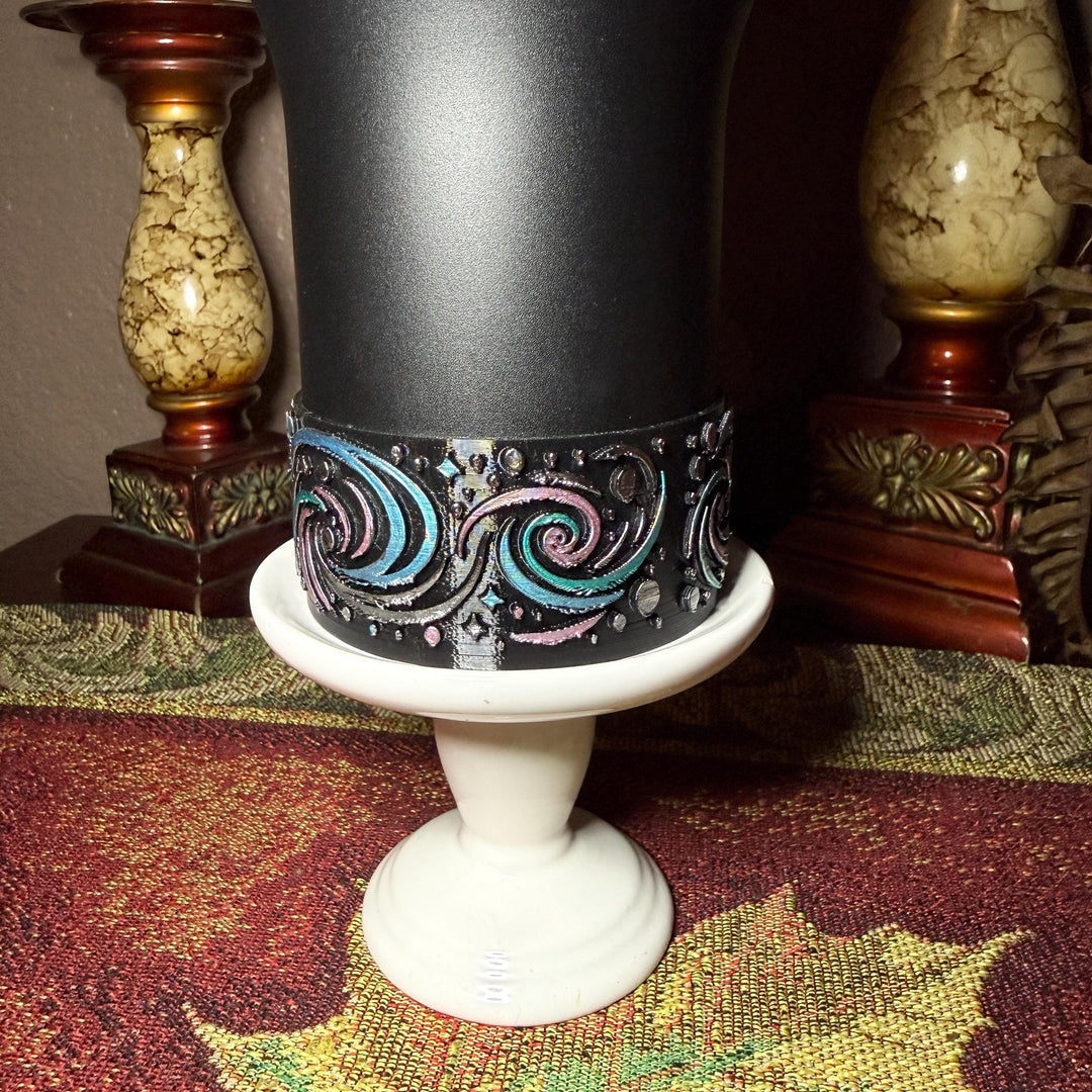 Moonlight Space Exploration Tumbler Boot, Cup Boot Sleeve, fits your Tumblers, hand painted, Unique Gift