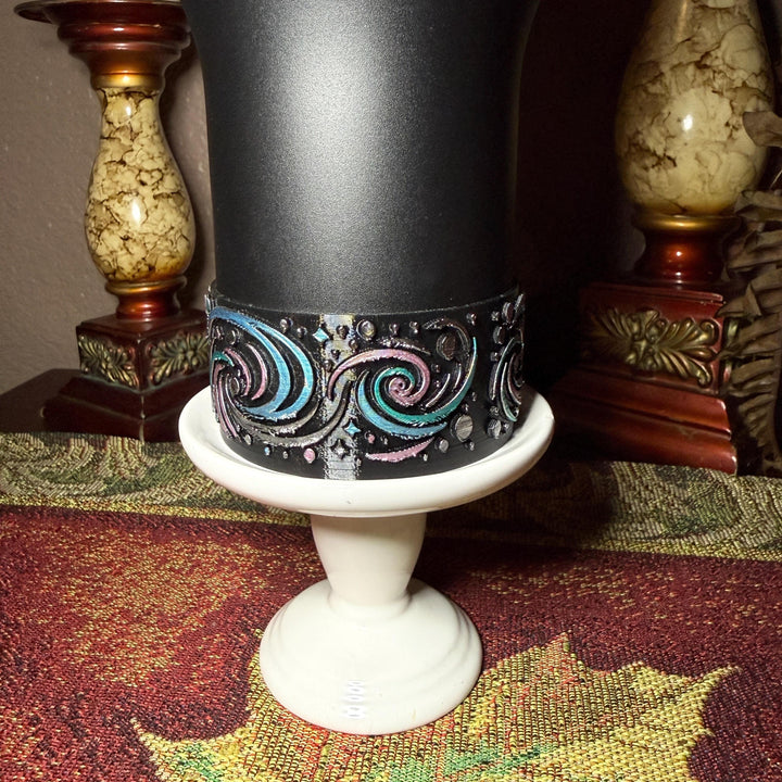 Moonlight Space Exploration Tumbler Boot, Cup Boot Sleeve, fits your Tumblers, hand painted, Unique Gift