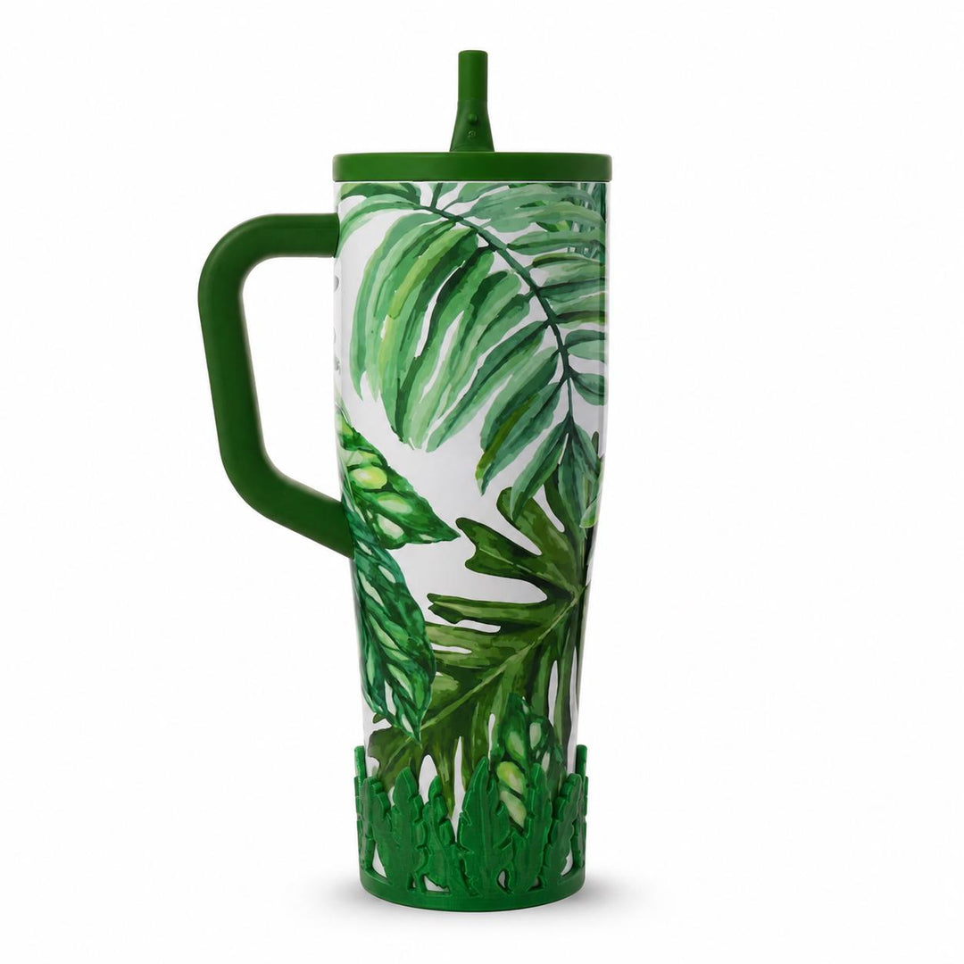 Banana Tree Leaf Tumbler Boot, Unique Gift, Hydrojug, Stanley, Coldest, Ice Shaker and others, Farm Rio Tropical Destiny