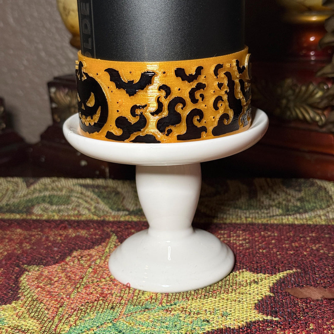 Glow in the Dark Orange Black Halloween Pumpkin Tumbler Boot, Halloween Tumbler Sleeve, Accessories for Stanley Coldest, Unique Gift
