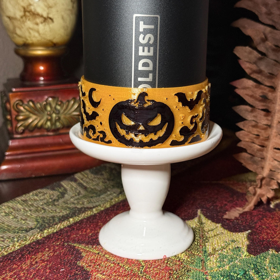 Glow in the Dark Orange Black Halloween Pumpkin Tumbler Boot, Halloween Tumbler Sleeve, Accessories for Stanley Coldest, Unique Gift