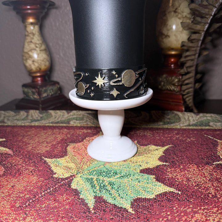 Celestial Sun Moon Plantes Tumbler Boot, black with gold accents, Coldest Big Bang, Fit's Stanley and Coldest Tumblers, Protective Sleeve