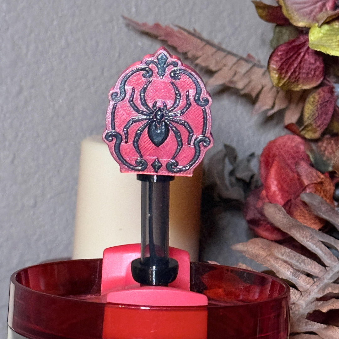 Bordeaux Lace Tumbler Accessories | Victorian Gothic Stanley 20, 30 or 40 oz Boot, Lid Halo, Rose Topper, Spider Straw Charm | Cup Gift