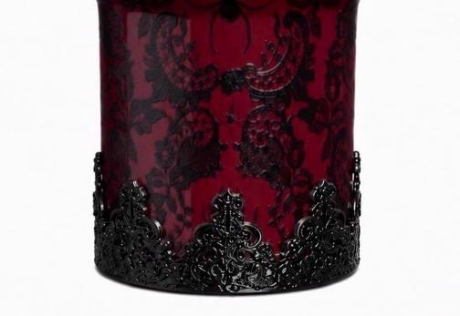 Damask Lace Bordeaux Lace Tumbler Accessories | Victorian Gothic Stanley 30 or 40 oz Boot, Lid Halo,, Elegant Cup Gift