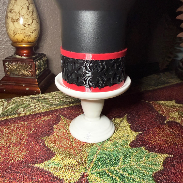 Bordeaux Lace Spiderweb Boot and Spider Lid Topper Tumbler Accessories for Stanley 20, 30 or 40 oz Boot, Spooky Halloween Gift