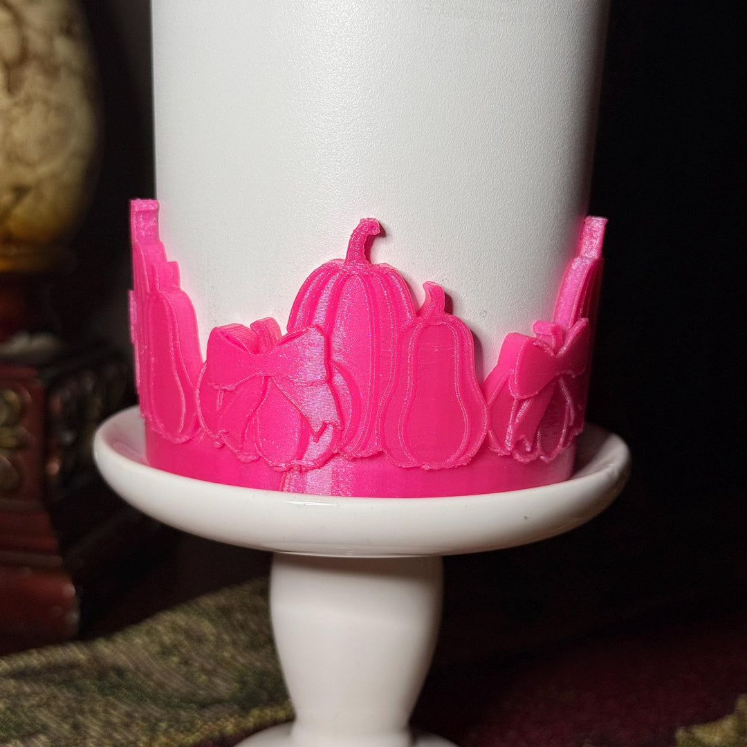 Pink Punch Fall Harvest Pumpkin Tumbler Boot, Halloween Tumbler Sleeve, Festive Tumbler Accessories for 30 and 40 oz Tumblers