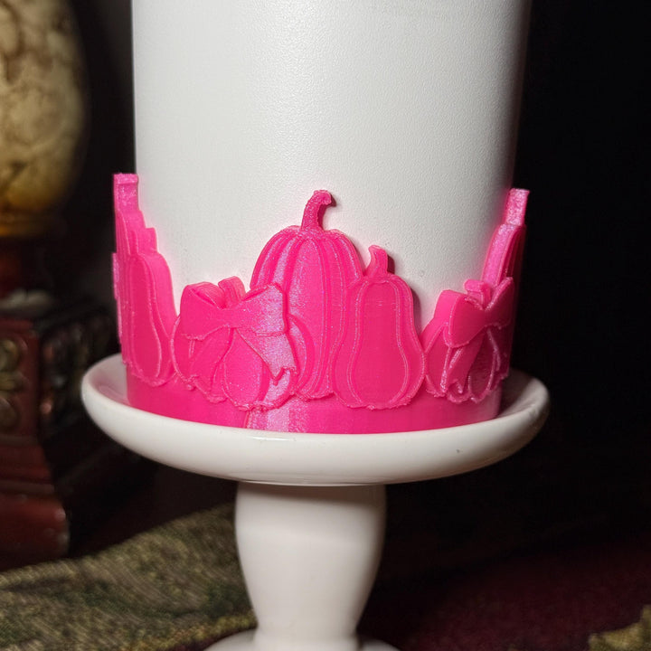 Pink Punch Fall Harvest Pumpkin Tumbler Boot, Halloween Tumbler Sleeve, Festive Tumbler Accessories for 30 and 40 oz Tumblers