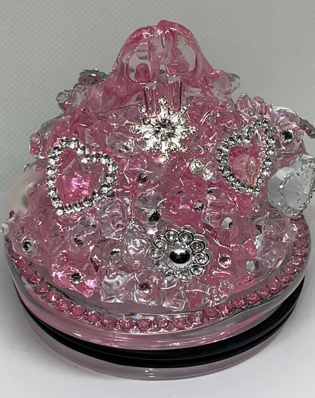 Pink Princess Rhinestone Pink Princess Barb Rhinestone Tumbler Topper, Rhinestone Tumbler Toppe ...