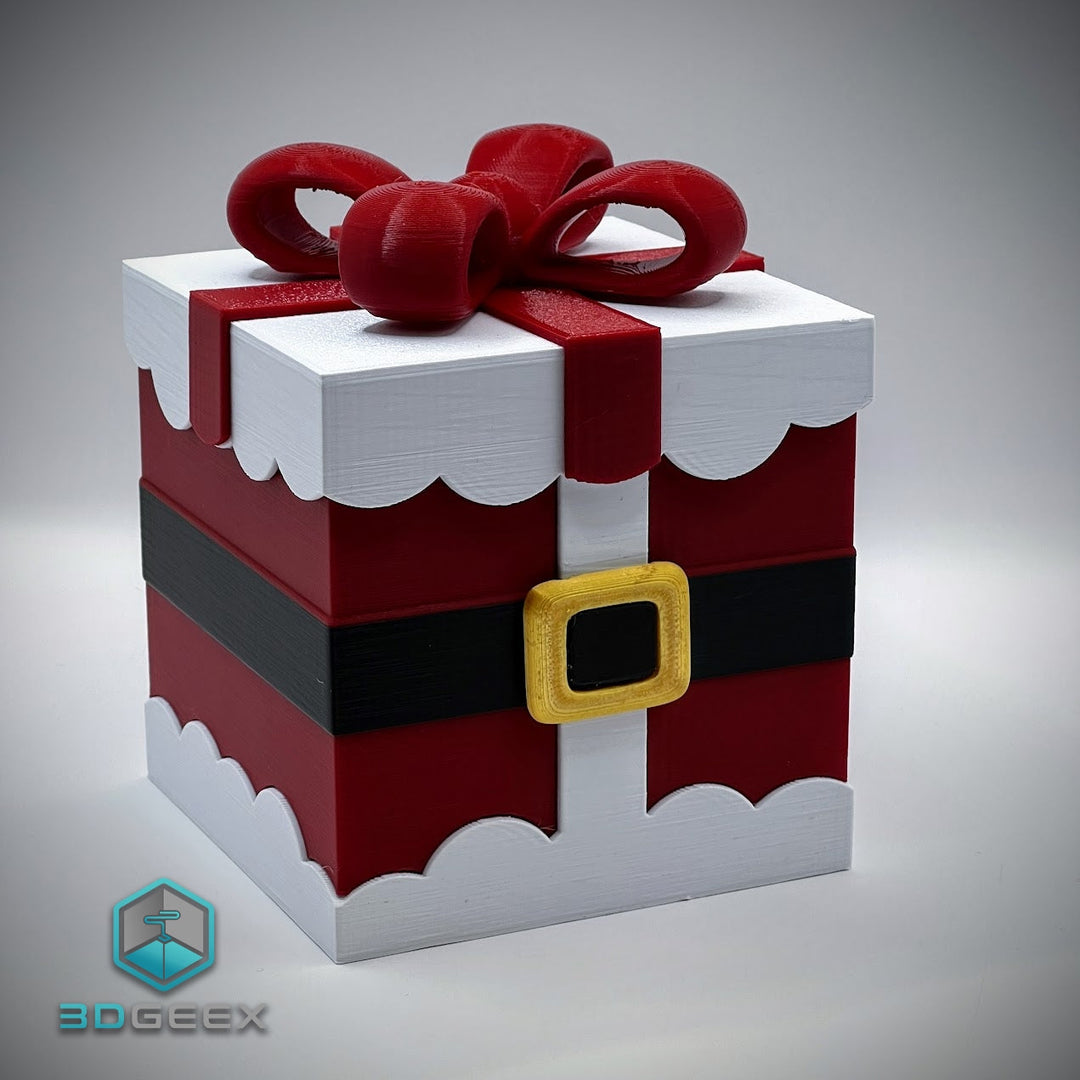 3D Printed Santa Gift Box | Unique Christmas Present Boxes