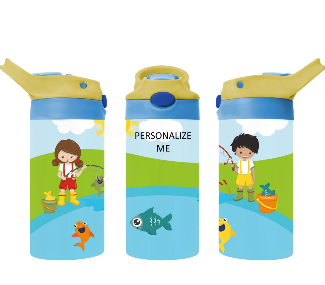 Kids Playground Tumbler - Kids Water Bottle | Kids Water Tumbler | Kids FlipTop Cup | Kids Sippy Cup | Back To School Cup