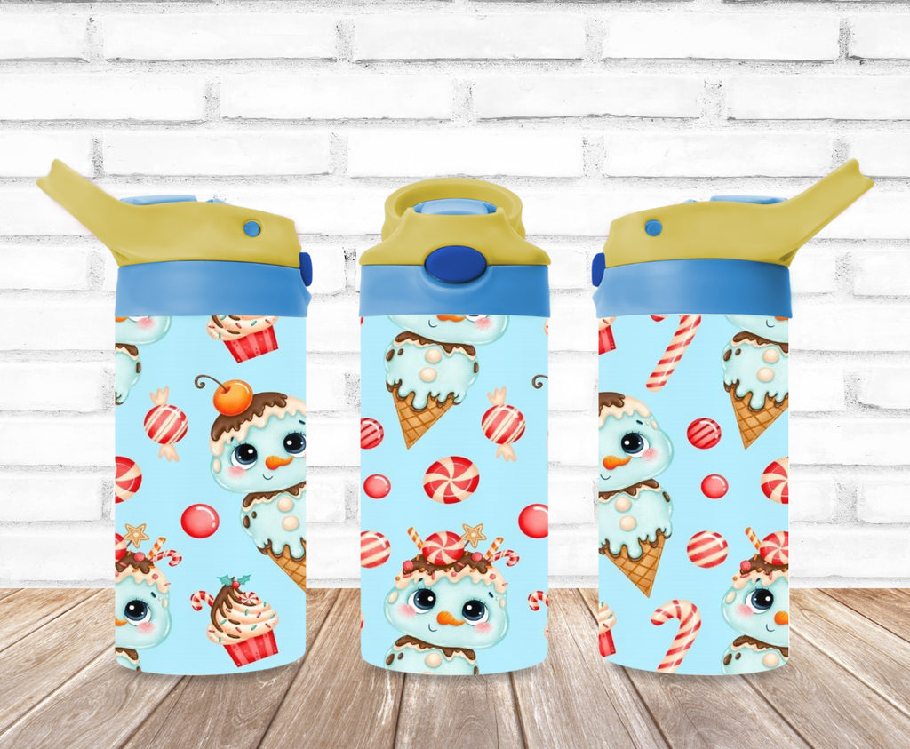 Kids Christmas Tumbler, Kids Water Bottle, Kids FlipTop Cup, Kids Sipp –  Stone Oak Creatives