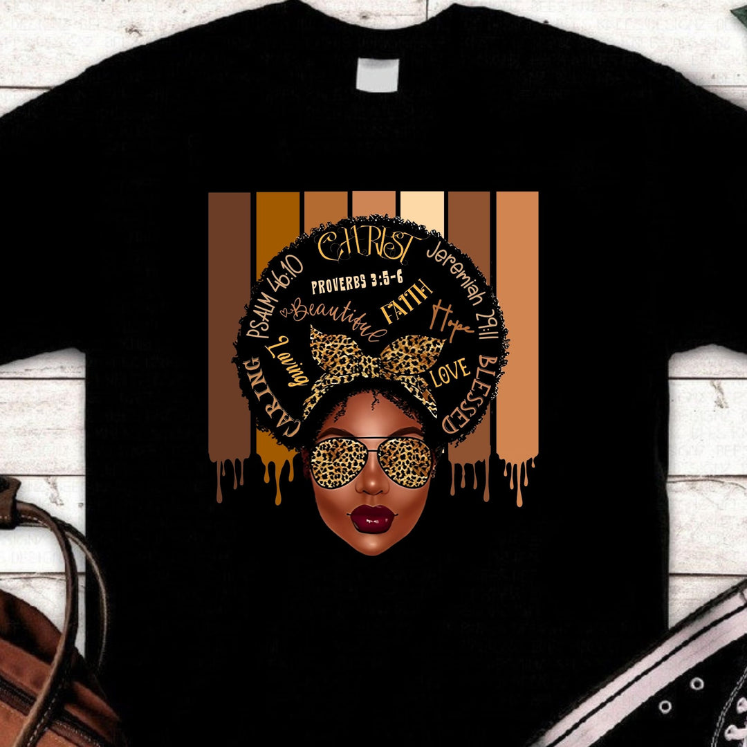 Black Woman Affirmation T-Shirt, Celebrate Black Women, Black History, Words of Affirmation