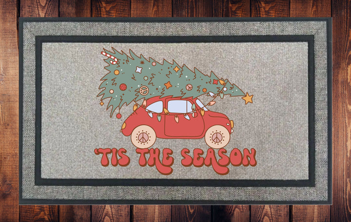 Tis the Season Christmas Welcome Mat - Door Mat