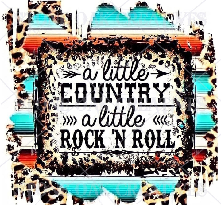 A Little Country a Little Rock 'n Roll Tumbler