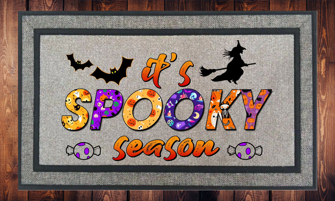 It's Spooky Season Halloween Welcome Mat, Door Mat