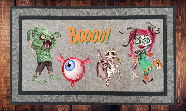 Boo Halloween Costumes - Welcome Mat - Door Mat