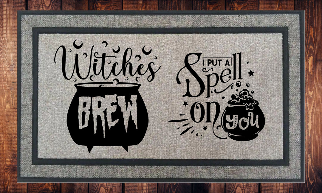 Witches Brew - Halloween - Welcome Mat - Door Mat