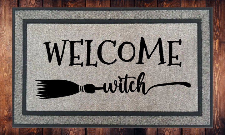 Welcome Witch, Halloween, Welcome Mat, Door Mat