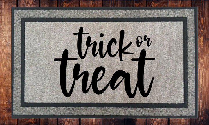 Trick or Treat, Halloween, Welcome Mat, Door Mat