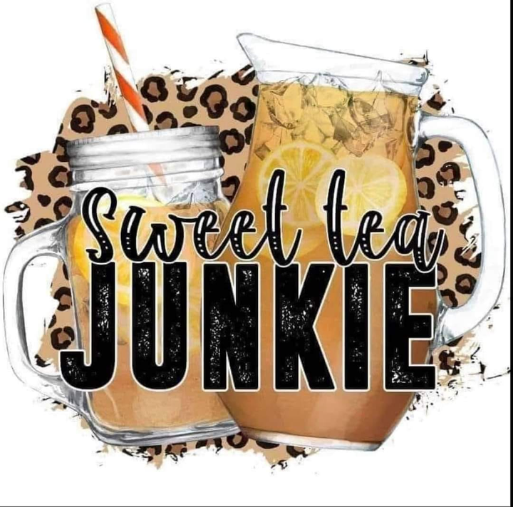 20 oz Skinny Tumbler - Sweet Tea Junkie