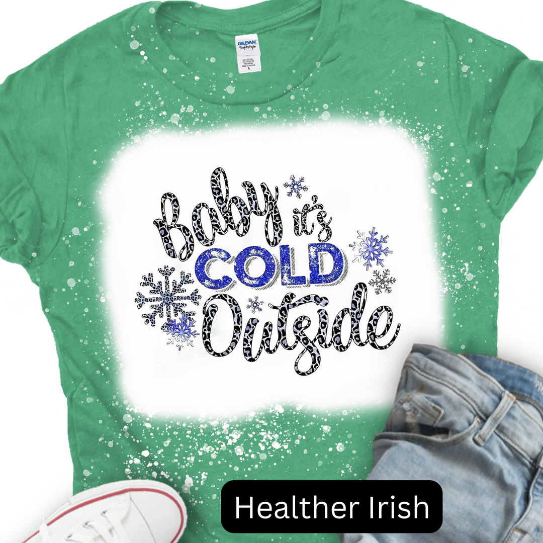 Baby It's Cold Outside, Christmas T-shirt, Merry Christmas T-shirt
