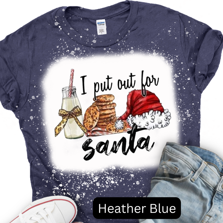 I Put Out for Santa, Christmas T-shirt, Merry Christmas T-shirt