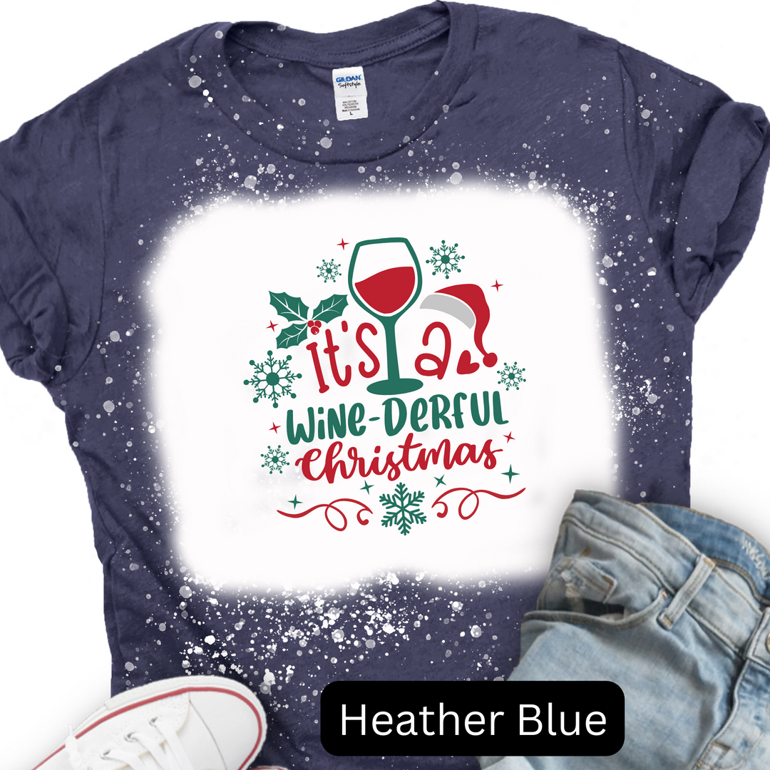 It's a WINE-DERFUL Christmas, Christmas T-shirt