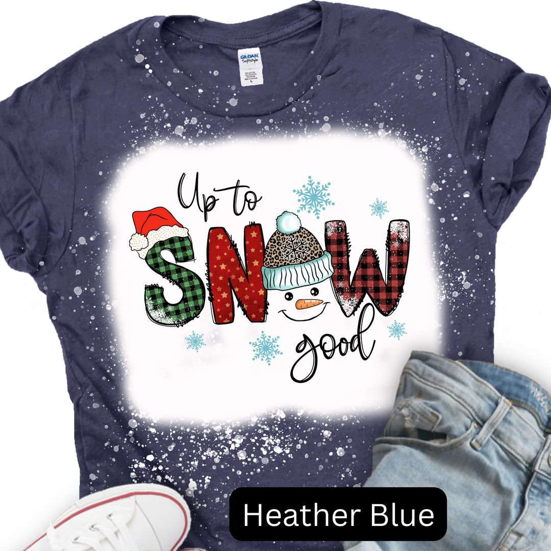 Up to Snow Good, Christmas T-shirt, Merry Christmas T-shirt