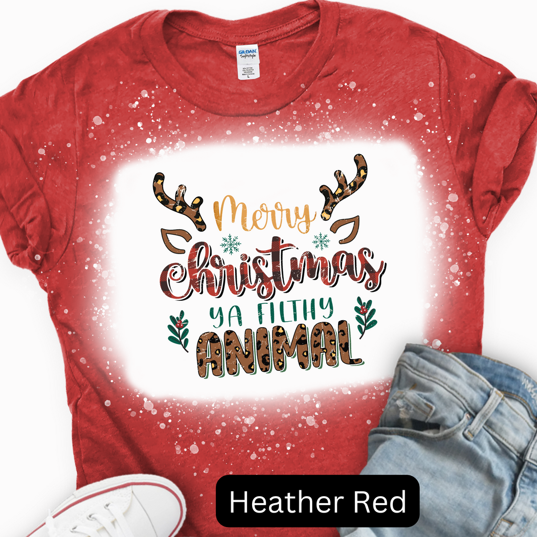 Merry Christmas ya Filthy Animal, Christmas T-shirt