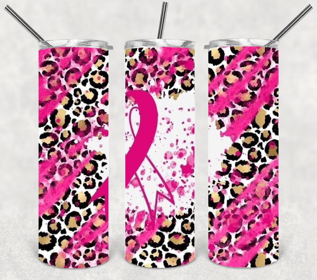 Breast Cancer Tumbler - Breast Cancer Awareness - Fight Breast Cancer