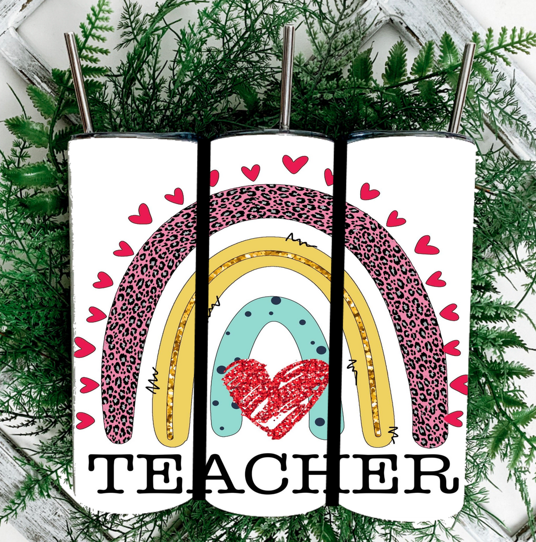 20 oz Tumbler - Teacher Gift - #TeacherLife