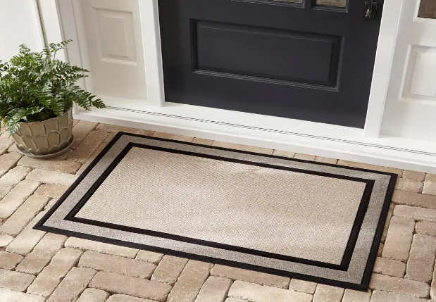 Here Comes Amazon Here Comes Amazon Right Down My Driveway Christmas Welcome Mat - Door Mat